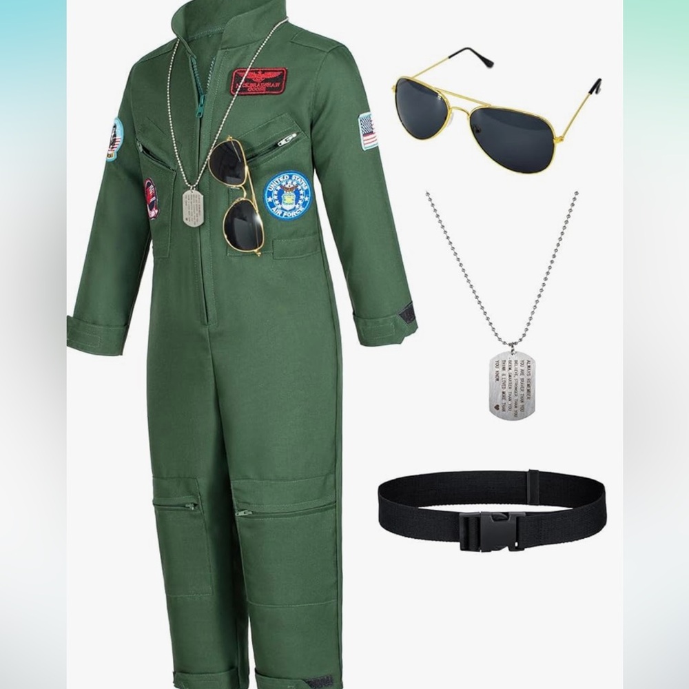 Kids Fighter Pilot Costume